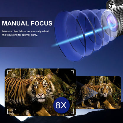 4K Night Vision Goggles Binoculars IR 1968ft 64GB Tactical Light EPP Packaging & SCOPE for Air-Soft Games Nocturnal Fishing
