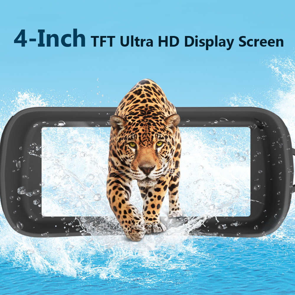 4" Ultra Screen Binoculars Night Vision Binoculars Digital Infrared 5X Zoom Hunting Accessories 3-in-1 Night Vision Device