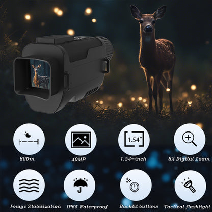 Helmet Night Vision Monocular 5X40 Night Vision Infrared IR Camera Digital Hunting Night Vision Scopes