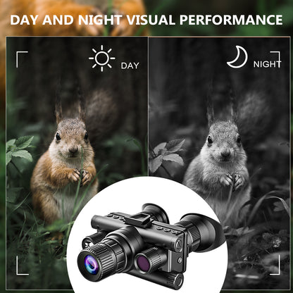 4K Night Vision Goggles Binoculars IR 1968ft 64GB Tactical Light EPP Packaging & SCOPE for Air-Soft Games Nocturnal Fishing