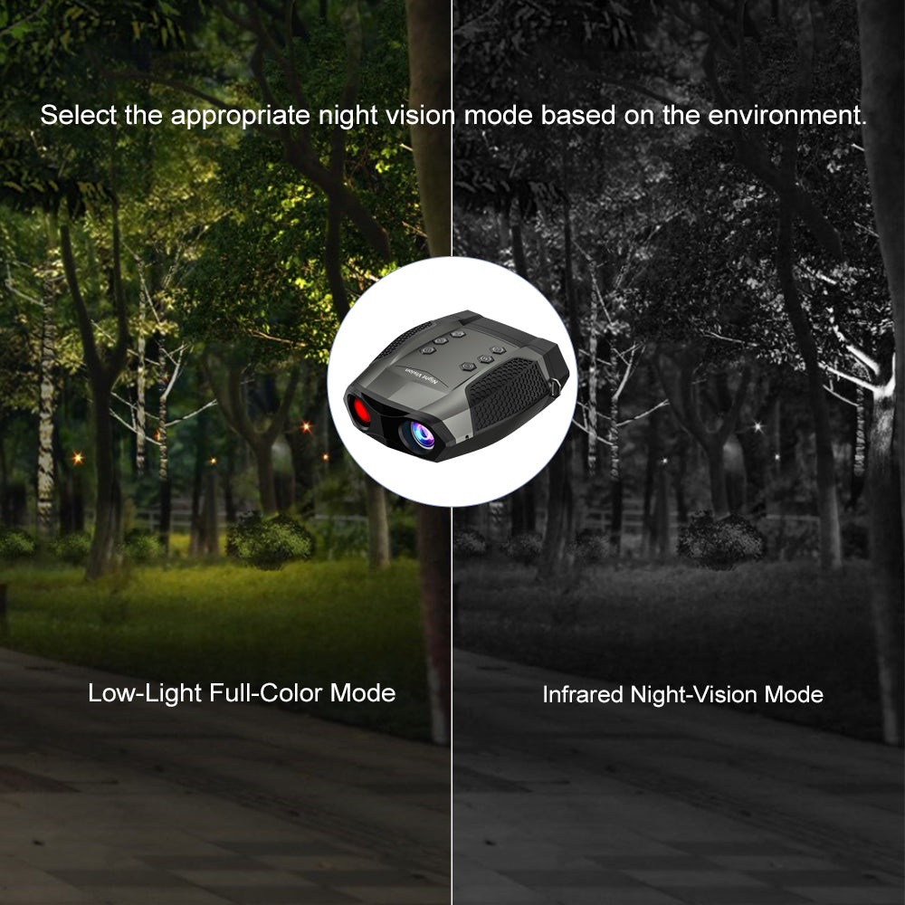 Night Vision Goggles 4K Night Vision Binoculars for Adults 1968FT Infrared Assisted Range 8X Digital Zoom and 32GB Memory Card