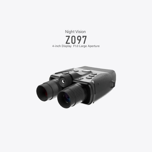 4" Ultra Screen Binoculars Night Vision Binoculars Digital Infrared 5X Zoom Hunting Accessories 3-in-1 Night Vision Device