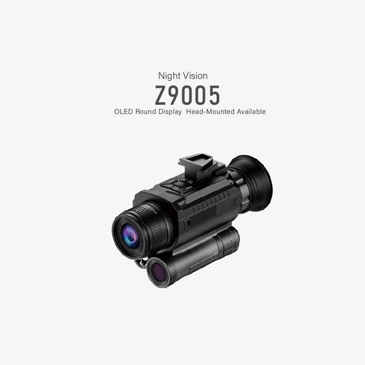 Light - Weighted Monocular Night Vision Spherical Night Lens with Tactical Light Suited for Spirited Outdoor Engagements